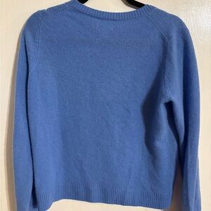 Caslon Nordstrom 100% cashmere sweater Size M Medium Blue